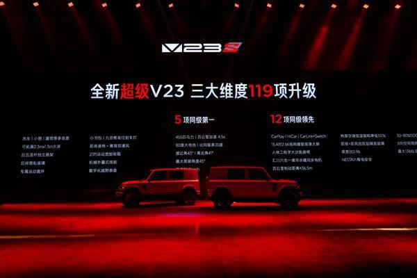全新超级V23重磅上市售价1228万元起冰球突破性能天花板驾趣新标杆！iCAR(图10)